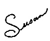 susan's signature